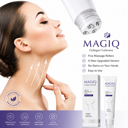 🏆Flash Sale⚡Collagen Fullerene Tightening Neck Cream
